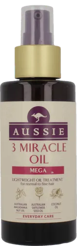 Aussie 3 Miracle Oil, Lightweight Treatment for normal to fine hair 'Mega' (Lekki olejek do włosów normalnych i cienkich 'Mega')