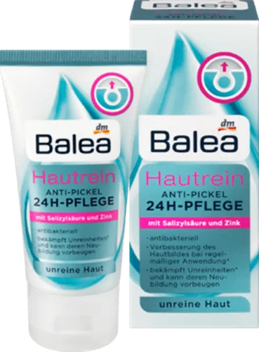 Balea Hautrein, Anti-Pickel 24h Pflege (Krem do cery trądzikowej)
