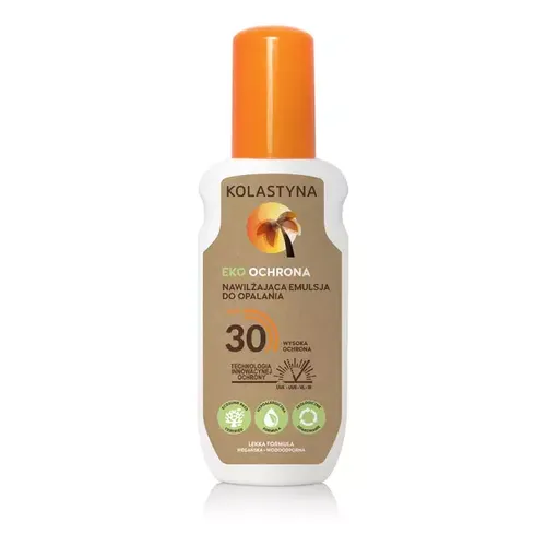 Kolastyna Eko Ochrona, Nawilżająca emulsja do opalania w sprayu SPF30