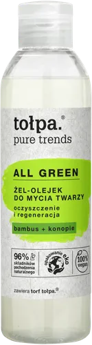 Tołpa Pure Trends, All Green, Żel-olejek do twarzy