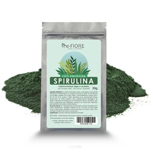 e-Fiore Maska naturalna `Spirulina 100%`