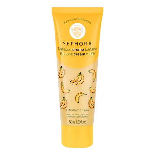 Sephora Collection, Multi-sensorial Nourishing Banana Cream Mask (Wielozmysłowa maseczka odżywcza do twarzy bananowa)