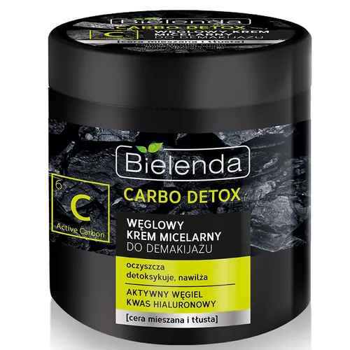 Bielenda Carbo Detox, Krem węglowy micelarny do demakijażu
