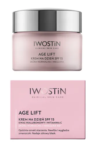 Iwostin Age Lift, Krem na dzień SPF 15 do normalnej i mieszanej 40+