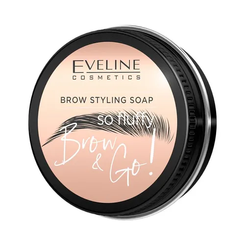 Eveline Cosmetics Brow & Go!, Brow Styling Soap (Mydło do stylizacji brwi)