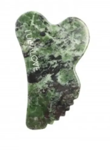 Lullalove Kamień do masażu gua sha, serpentynit szlachetny