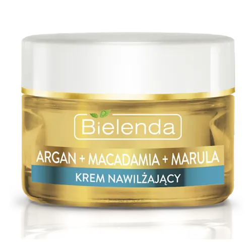 Bielenda Skin Clinic Professional, Argan + Makadamia + Marula, Krem nawilżający + kwas hialuronowy na dzień i noc