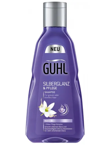 Guhl Silberglanz & Pflege, Shampoo für graues oder blondes Haar (Szampon do włosów siwych lub blond)