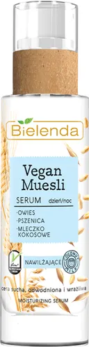 Bielenda Vegan Muesli, Nawilżające serum do twarzy `Owies, pszenica, mleczko kokosowe` - 2