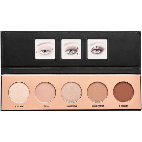 Hebe Professional, Nude Crush Chocolate Latte Eyeshadow Palette (Paleta 5 cieni do powiek) - 1