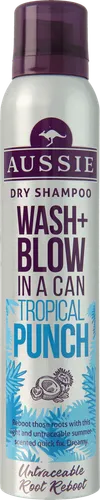 Aussie Wash + Blow in a Can, Tropical Punch, Dry Shampoo (Suchy szampon)
