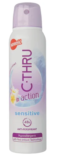 C-Thru Dezodorant antyperspiracyjny w spray'u Sensitive