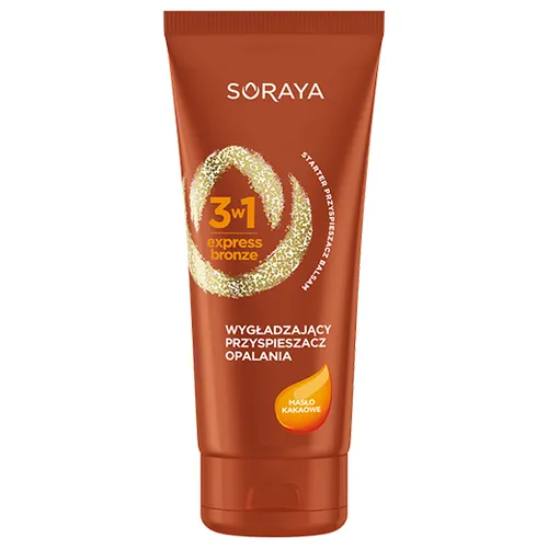 Soraya Sun Express Bronze, Wygładzający przyspieszacz opalania 3 w 1