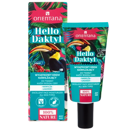 Orientana Hello Daktyl, Excellent Face Moisturizer (Wyjątkowy krem nawilżający do twarzy)