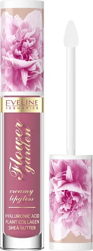 Eveline Cosmetics Flower Garden, Creamy Lipgloss (Kremowy błyszczyk do ust) - 2
