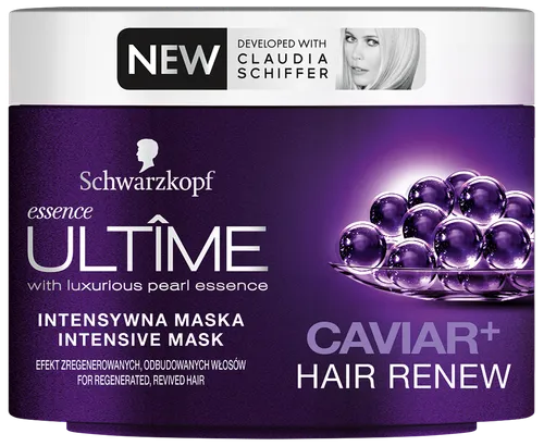 Schwarzkopf Essence Ultime Caviar + Hair Renew, Intensywna maska do włosów