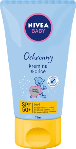 Nivea Baby Sun, Krem ochronny na słońce, SPF 50+ (nowa wersja)