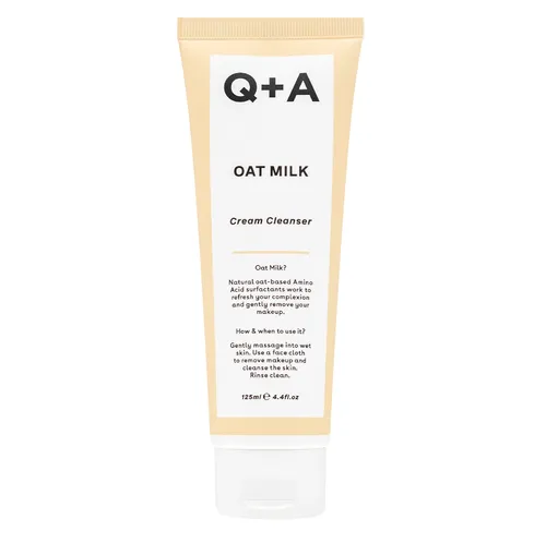 Q+A Oat Milk Cream Cleanser (Kremowa emulsja myjąca z mlekiem owsianym)