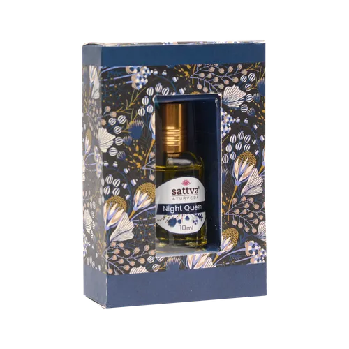 Sattva Ayurveda Night Queen, Indyjskie perfumy w olejku