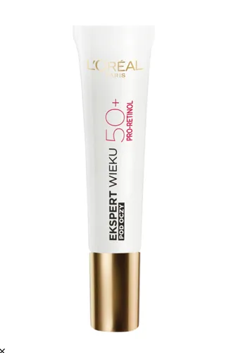 L'Oreal Paris Age Expert, 50+ Eye Cream (Ekspert Wieku,  Przeciwzmarszczkowy krem pod oczy 50+ (nowa wersja)) - 1