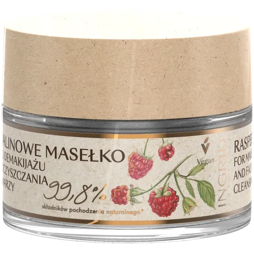 Ingrid Cosmetics Raspberry Face Cleansing Butter (Malinowe masełko do demakijażu i oczyszczania twarzy) - 1