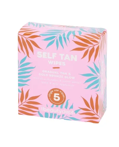 The Beauty Dept. Gradual Tan & Gold Bronze Glow,  Self Tan Wipes (Chusteczki samoopalające)