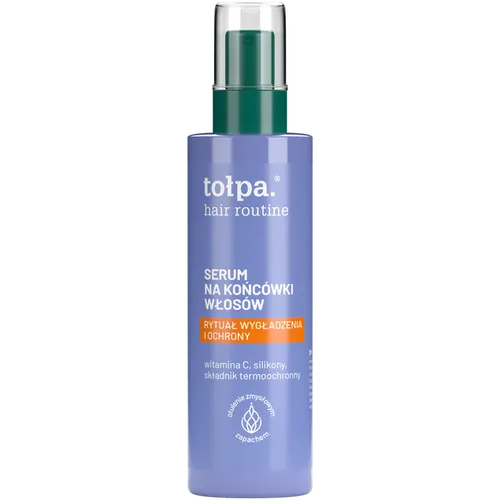 Tołpa Hair Routine, Rytuał Wygładzenia i Ochrony, Serum na końcówki włosów