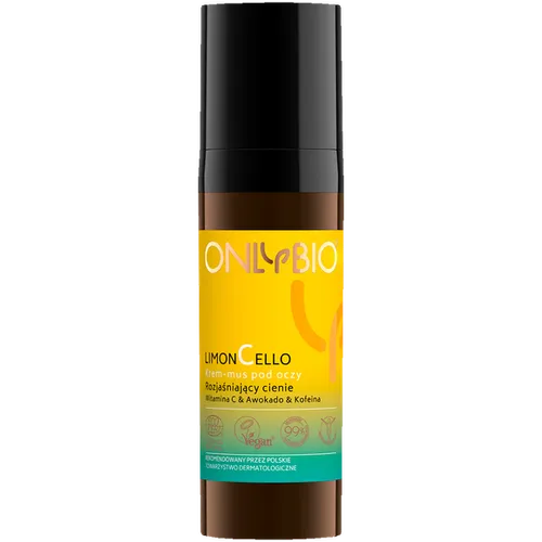 OnlyBio LimonCello, Krem-mus pod oczy rozjaśniający cienie