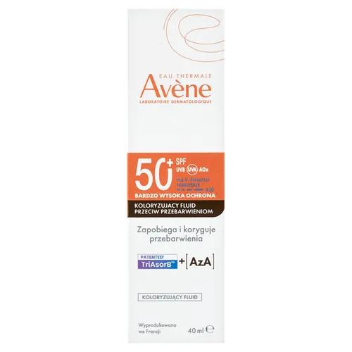 Eau Thermale Avène Anti-Pigmentation Tinted Fluid SPF50+ (Koloryzujący fluid przeciw przebarwieniom SPF50+) - 1