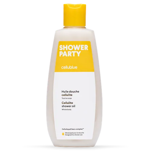 Cellublue Shower Party, Olejek pod prysznic antycellulitowy