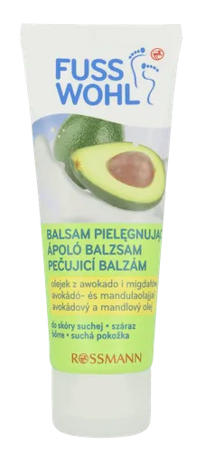 Fusswohl Balsam pielęgnujący z olejkiem z awokado i migdałów