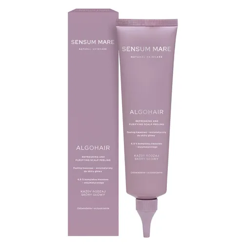 Sensum Mare Dermocosmetics Algohair, Refreshing and Purifying Scalp Peeling (Peeling kwasowo-enzymatyczny do skóry głowy)