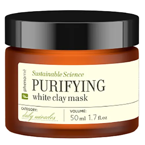 Phenomé Purifying White Clay Mask (Oczyszczająca maska do skóry tłustej i mieszanej) - 2