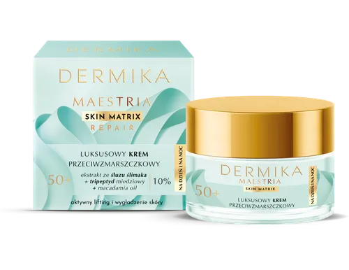 Dermika Maestria Skin Matrix, Luksusowy krem przeciwzmarszczkowy na dzień i na noc 50+ - 2