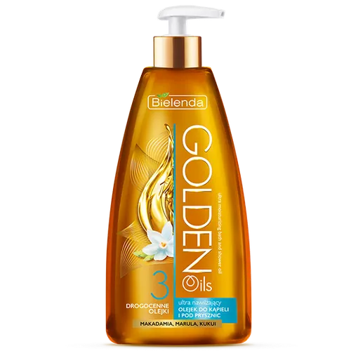 Bielenda Golden Oils, Olejek do kąpieli i pod prysznic `Ultra - nawilżający`