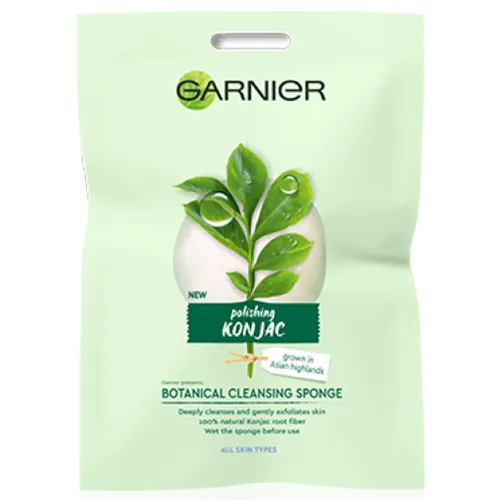 Garnier Bio, Konjac Botanical Cleansing Sponge (Gąbka oczyszczająca)