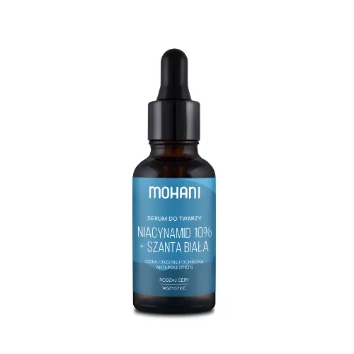Mohani Serum do twarzy Niacynamid 10% + szanta biała