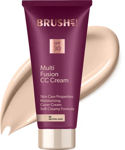 Brush Up by Maxineczka Multi Fusion CC Cream SPF 30 (Wielozadaniowy krem CC do twarzy z filtrem SPF 30)