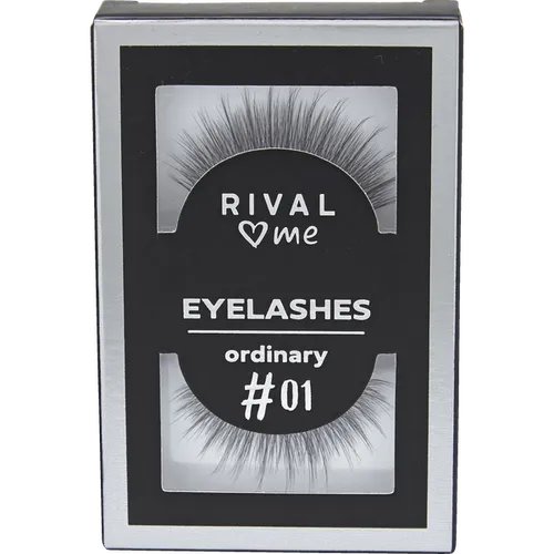Rival Loves Me Eye Lashes 01 Ordinary (Sztuczne rzęsy z klejem)