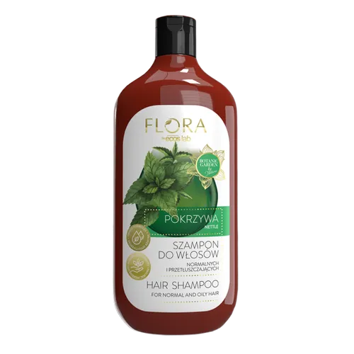 Vis Plantis Flora, Shampoo For Normal and Oily Hair (Szampon do włosów normalnych i przetłuszczających się z pokrzywą)