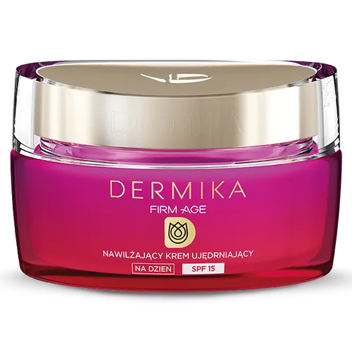Dermika Firm Age, Nawilżający krem ujędrniający na dzień SPF 15