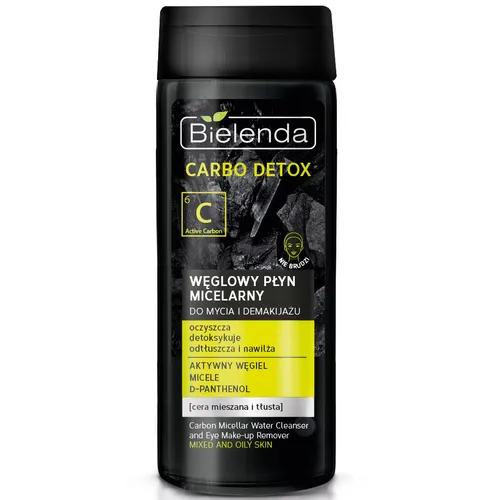 Bielenda Carbo Detox, Węglowy płyn micelarny do mycia i demakijażu