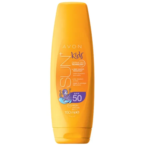 Avon Sun + Kids, Moisturising Cream For Kids SPF 50 (Ultrawodoodporny krem ochronny dla dzieci SPF 50)