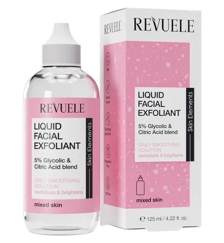Revuele Skin Elements, Liquid Facial Exfoliant 5% Glycolic & Citric Acid Blend (Płyn złuszczający do twarzy)