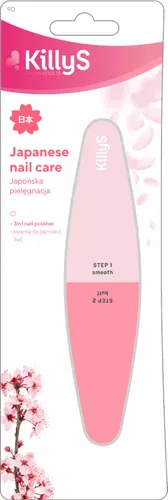 KillyS Japanese Nail Care, Blok polerski duży 3 w 1