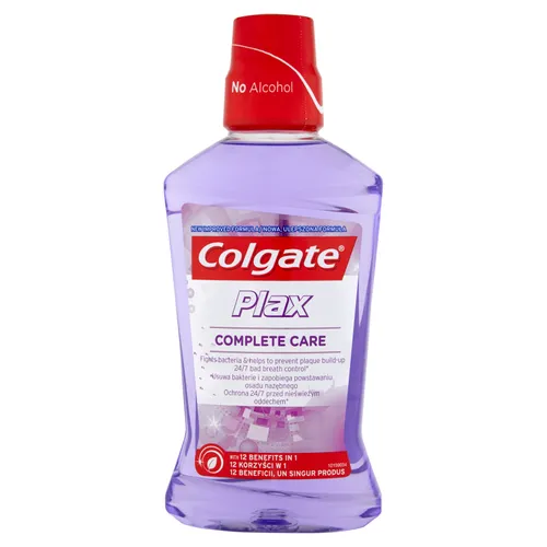 Colgate Plax, Complete Care, Mouthwash (Płukanka do jamy ustnej)