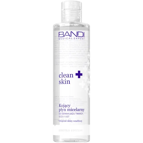 Bandi Clean Skin, Kojący płyn micelarny do demakijażu twarzy, oczu i ust