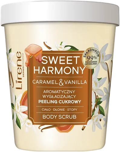 Lirene Dermoprogram Aromatyczny wygładzający peeling cukrowy `Sweet Harmony`