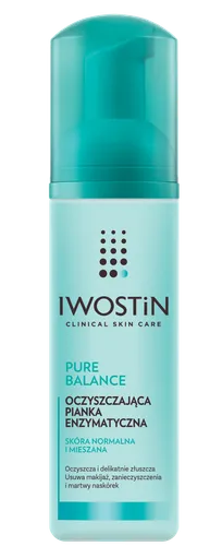 Iwostin Pure Balance, Oczyszczająca pianka enzymatyczna