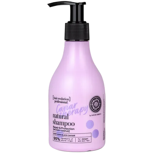 Natura Siberica Caviar Therapy, Natural Shampoo (Szampon do niesfornych włosów)